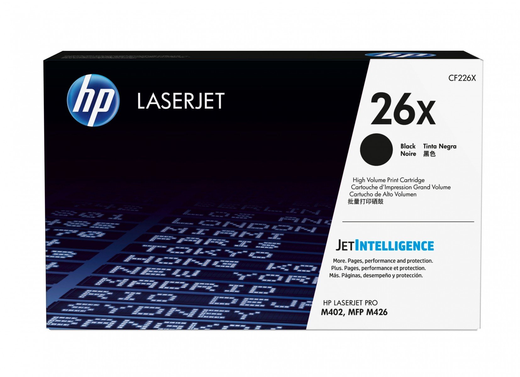 HP 26X original Toner cartridge black CF226X HY