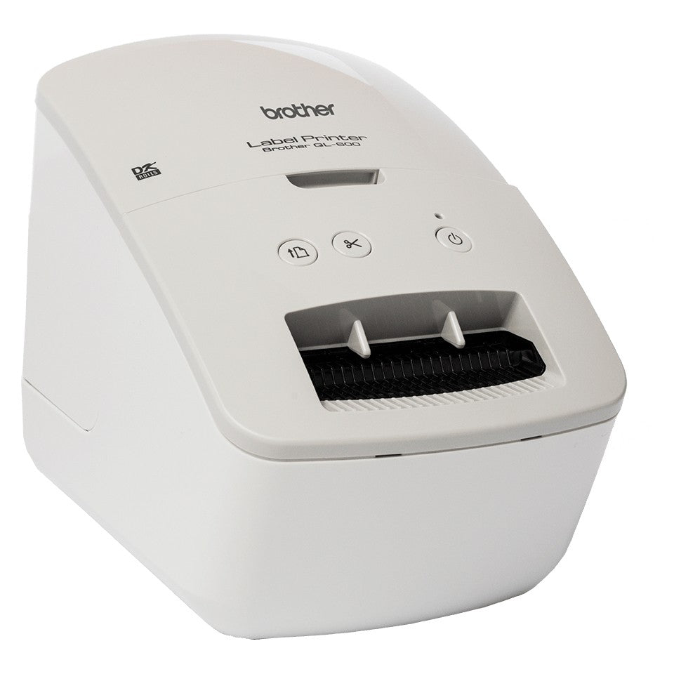 Brother QL-600G imprimante pour étiquettes Thermique directe Couleur 300 x 600 DPI 71 mm/sec Avec fil &sans fil DK