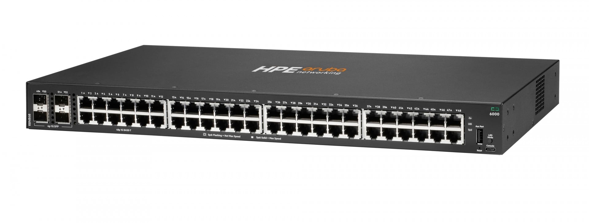 HPE Aruba Nwking CX 6000 48p