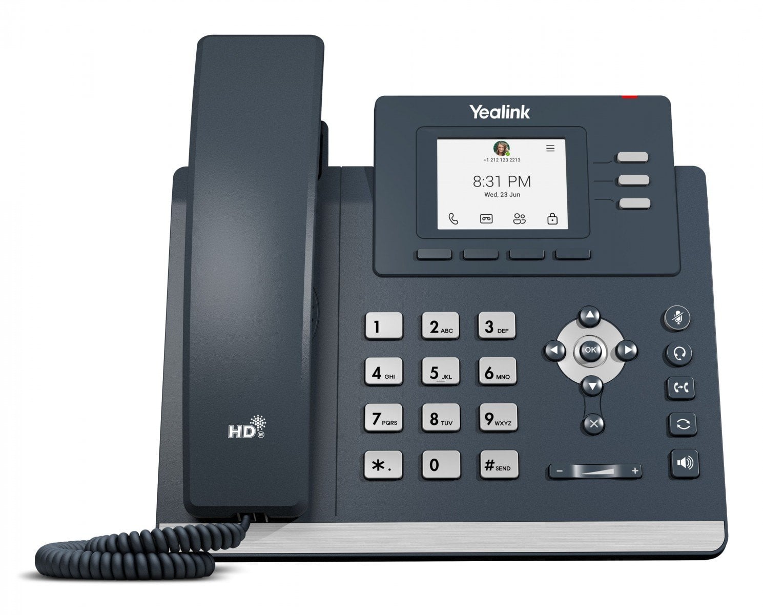 Yealink MP52 E2 Teams téléphone fixe Gris LCD