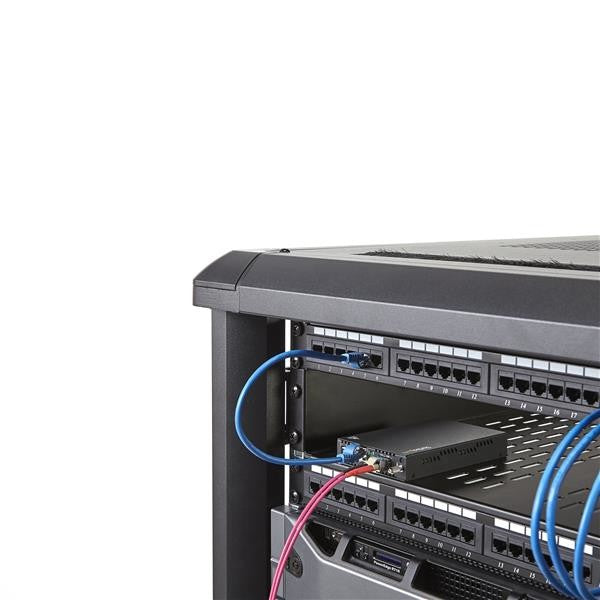 GbE Fiber Media Converter - SM LC 10 km