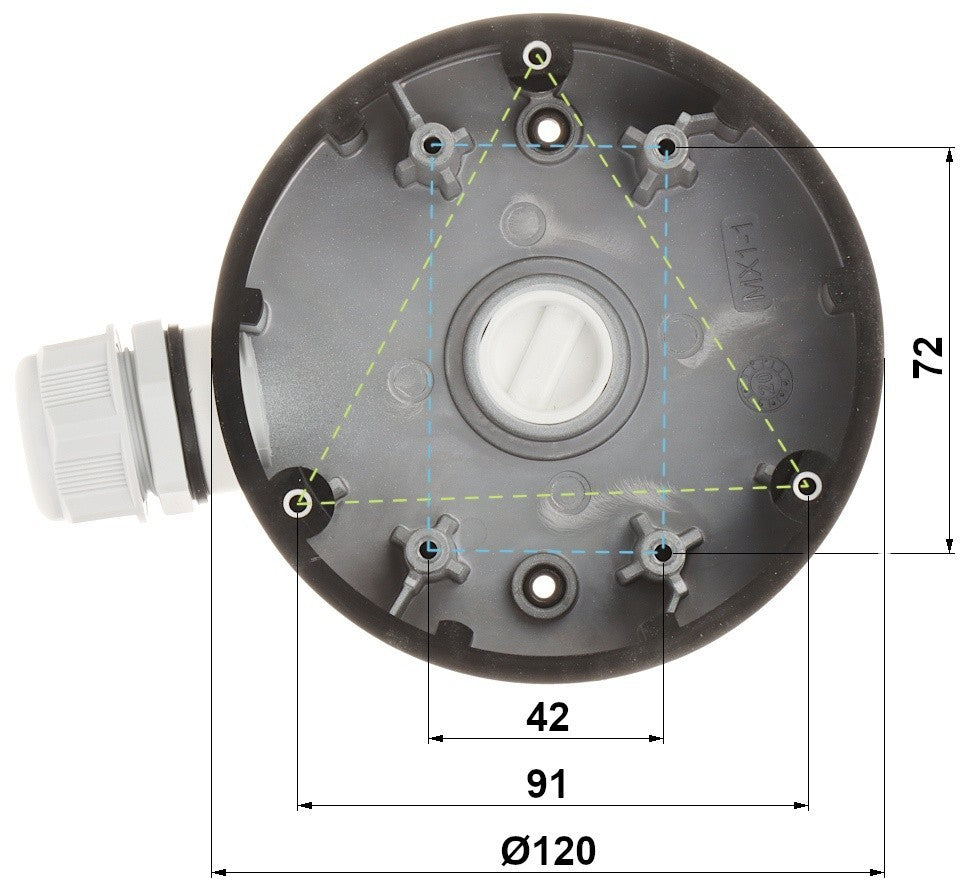 Hikvision DS-1280ZJ-DM46 Junction box