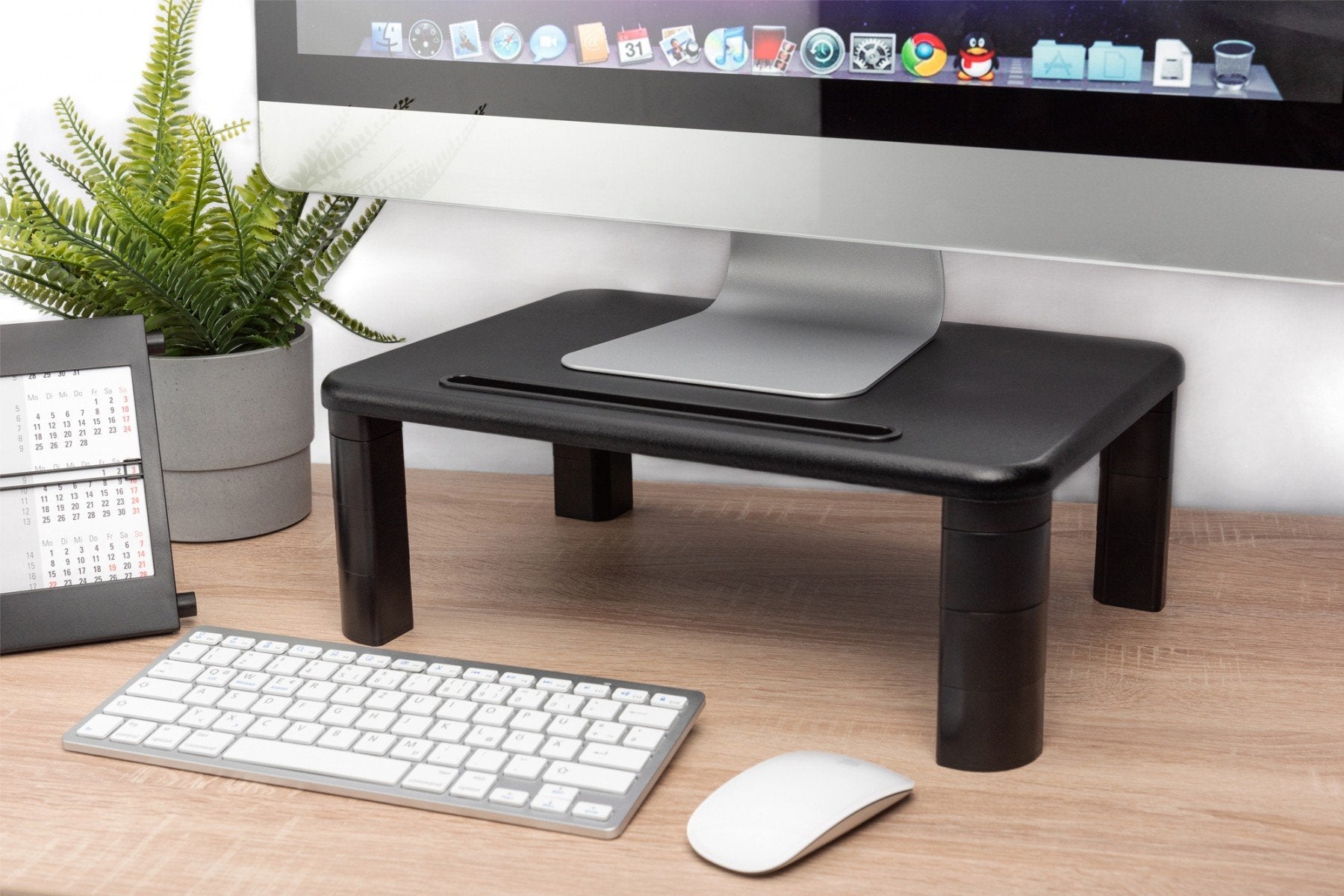 DIGITUS Adjustable tabletop Monitor Riser