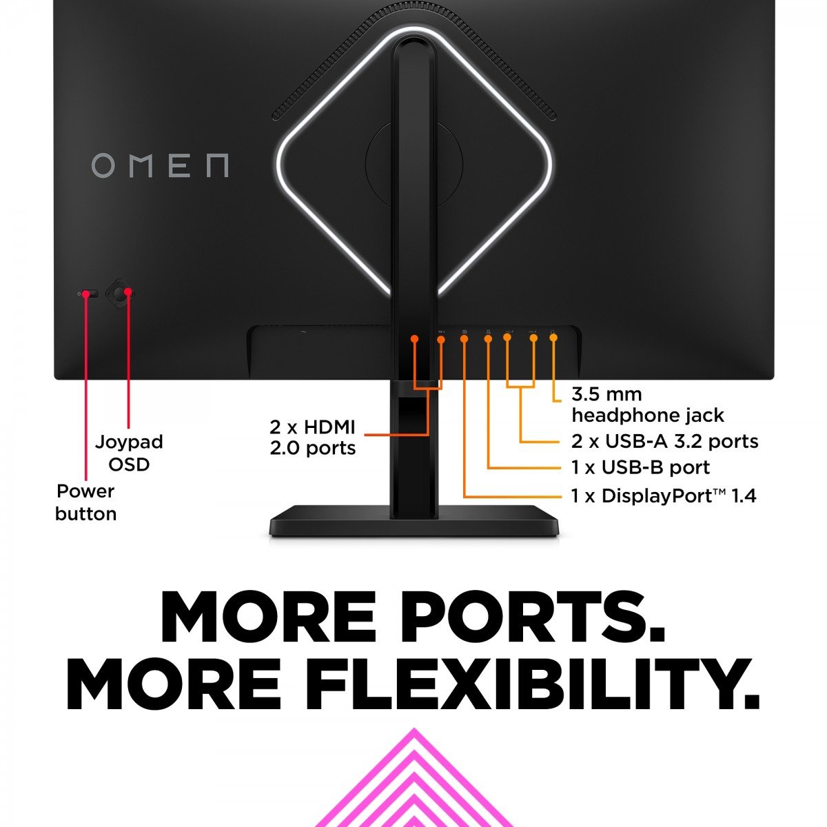"OMEN by HP 27 inch FHD 240Hz Gaming Monitor - OMEN 27s écran plat de PC 68,6 cm (27"") 1920 x 1080 pixels Full HD LCD Noir"