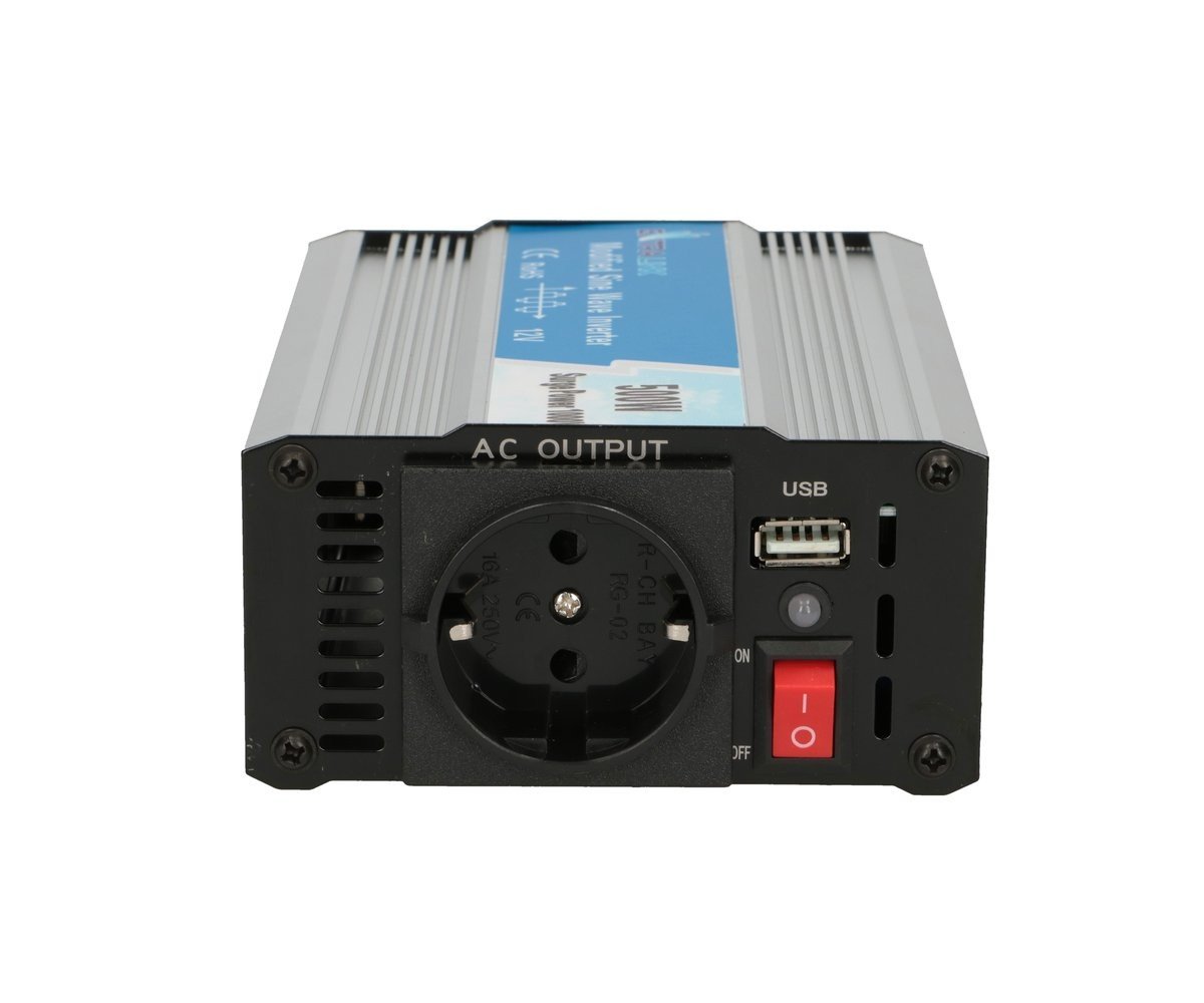 Extralink CAR VOLTAGE CONVERTER 12V - 230V, 500W, MODIFIED SINUS OPIM-500W adaptateur de puissance & onduleur Universel Aluminium