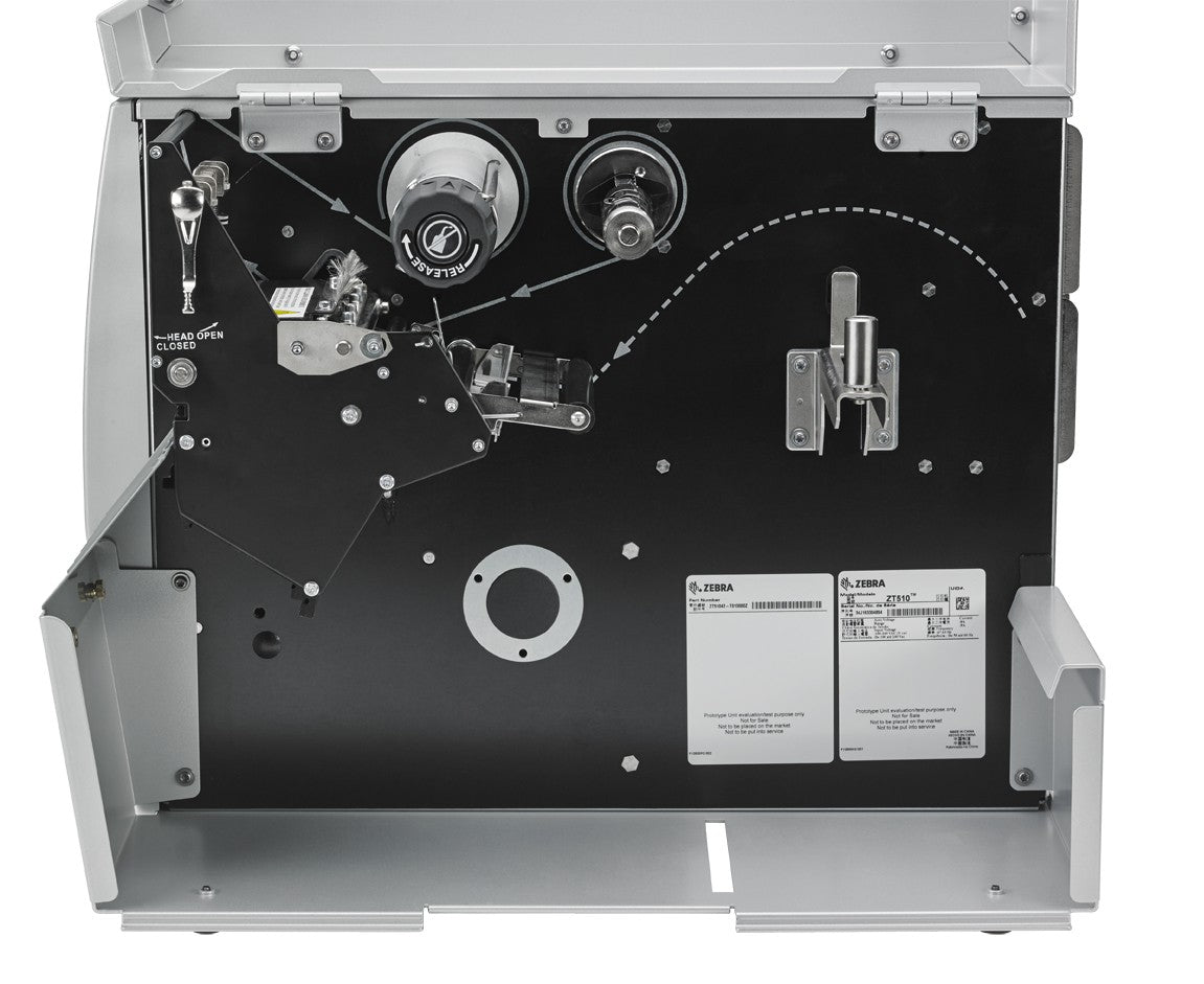 Imprimante a transfert thermique Zebra ZT510 300DPI 305mm/s Grise