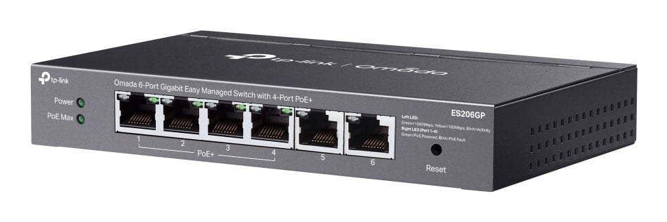 Omada 6-Port Gigabit Easy Managed Switch