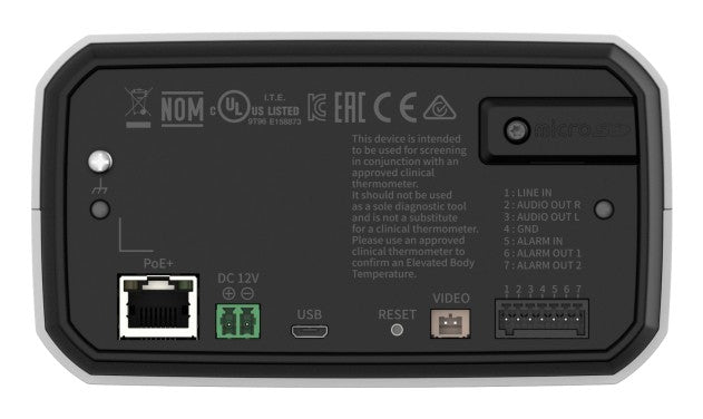 Hanwha TNM-C3620TDR Caméra thermique