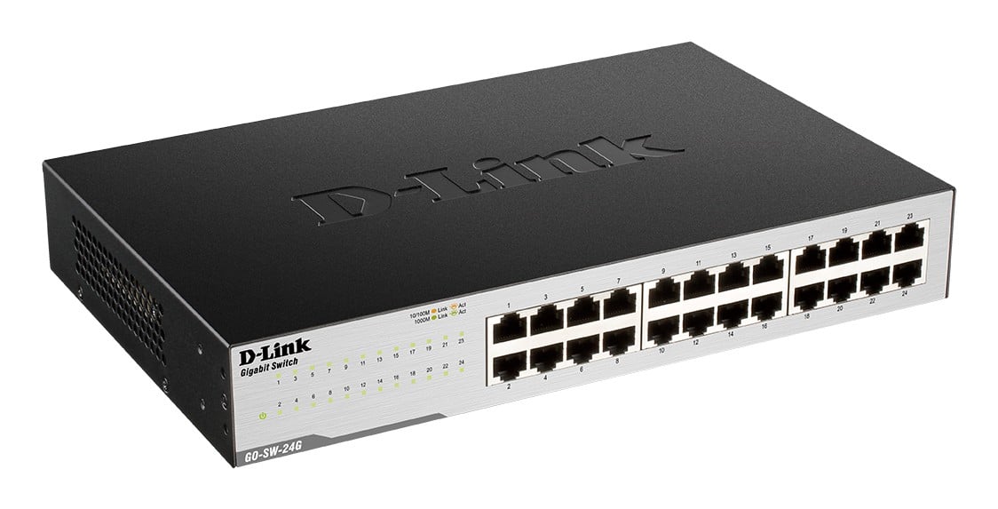 D-LINK 24-Port Gigabit Easy Desktop Switch