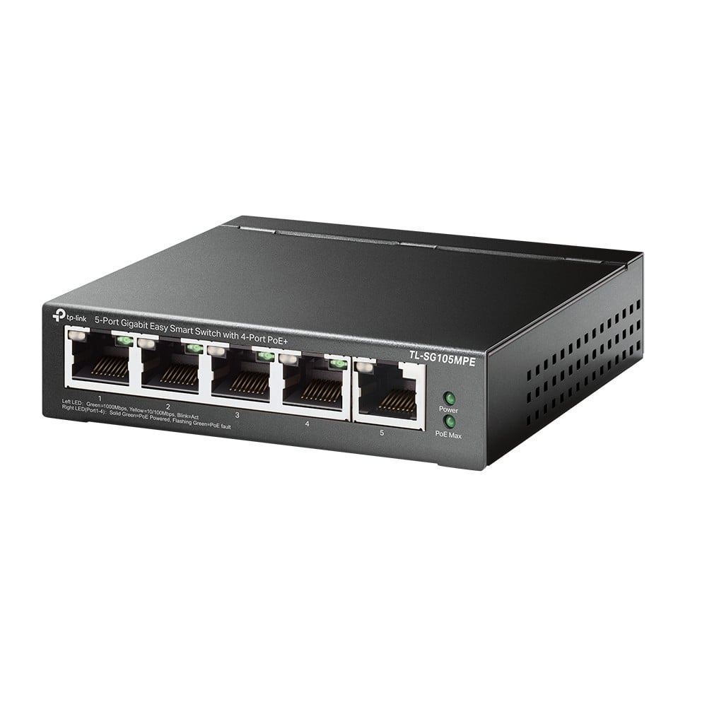 5-Port Gigabit Easy Smart Switch 4-Port