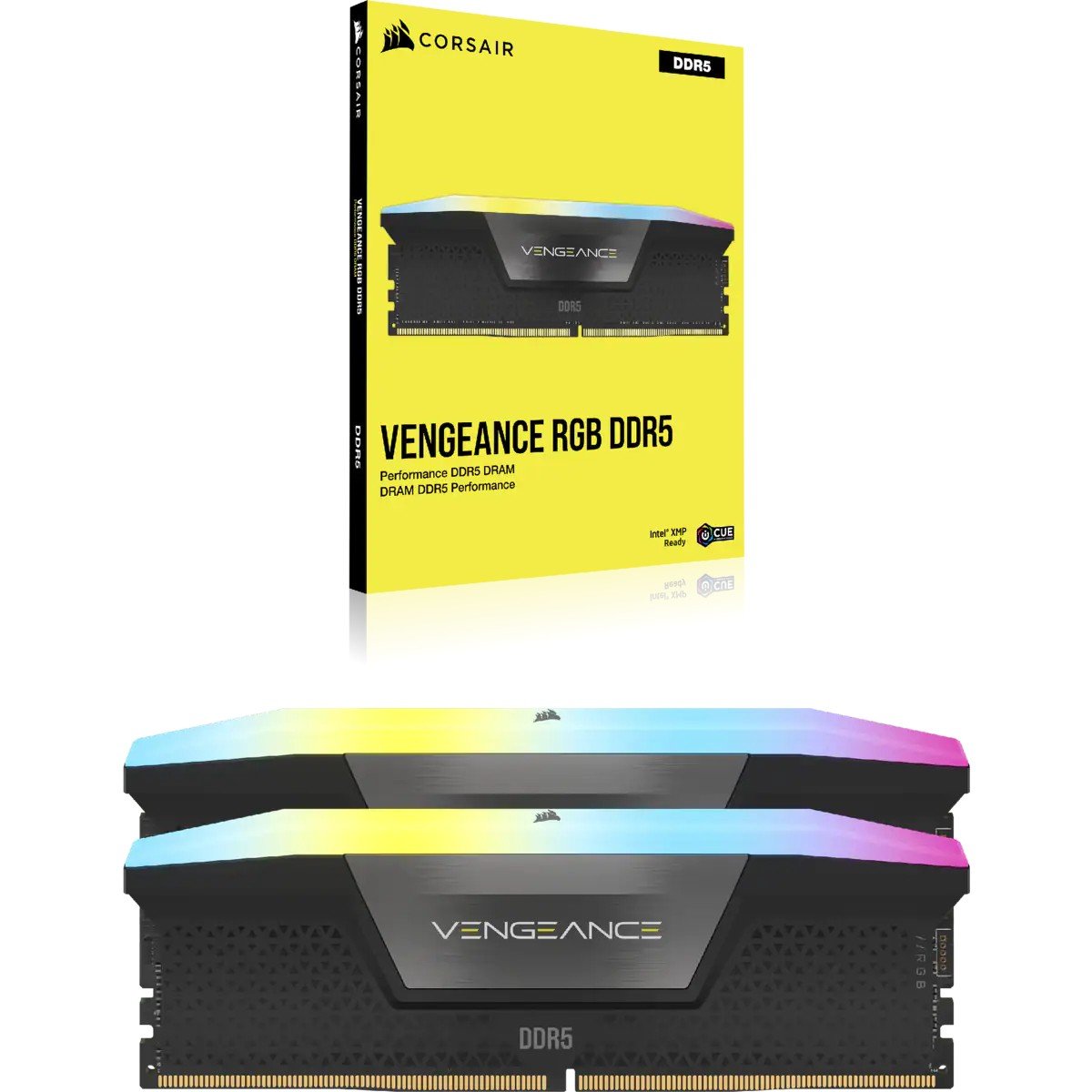 Corsair Vengeance RGB module de mémoire 32 Go 2 x 16 Go DDR5 288-pin DIMM