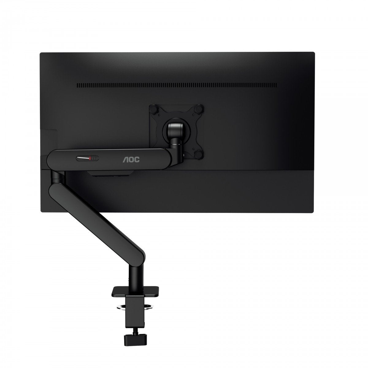 AOC AM400 bras réglable - pour écran plat - alliage d'aluminium - noir - Taille d'écran : 17"-34" - montrable sur bureau