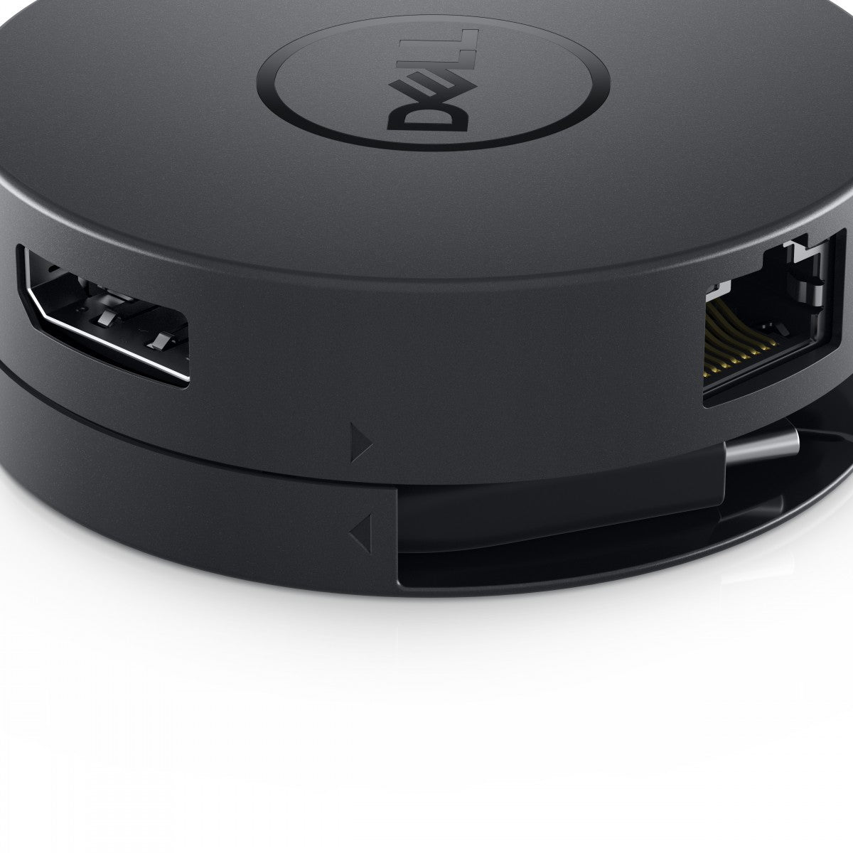 DELL DA300 Avec fil USB 3.2 Gen 2 (3.1 Gen 2) Type-C Noir