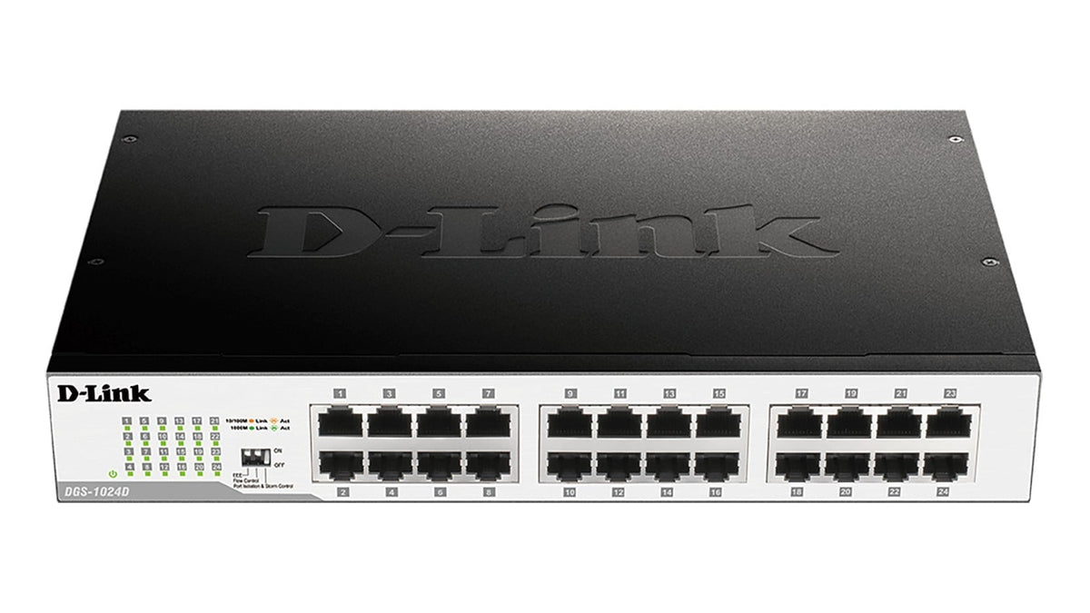 Switch/24xG+F+ENet RJ45 19"desktop Green