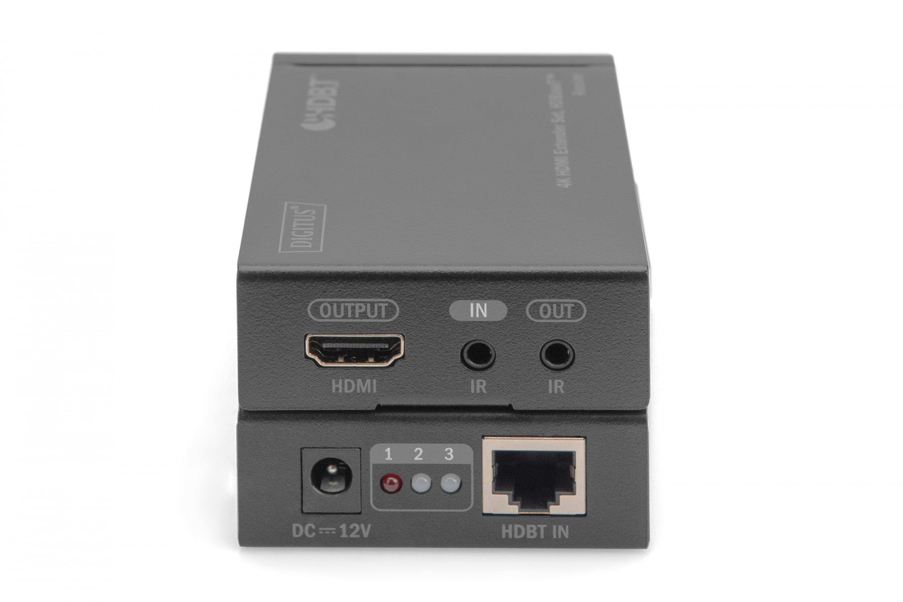 Digitus DS-55500 extension audio/video Émetteur et récepteur AV Noir