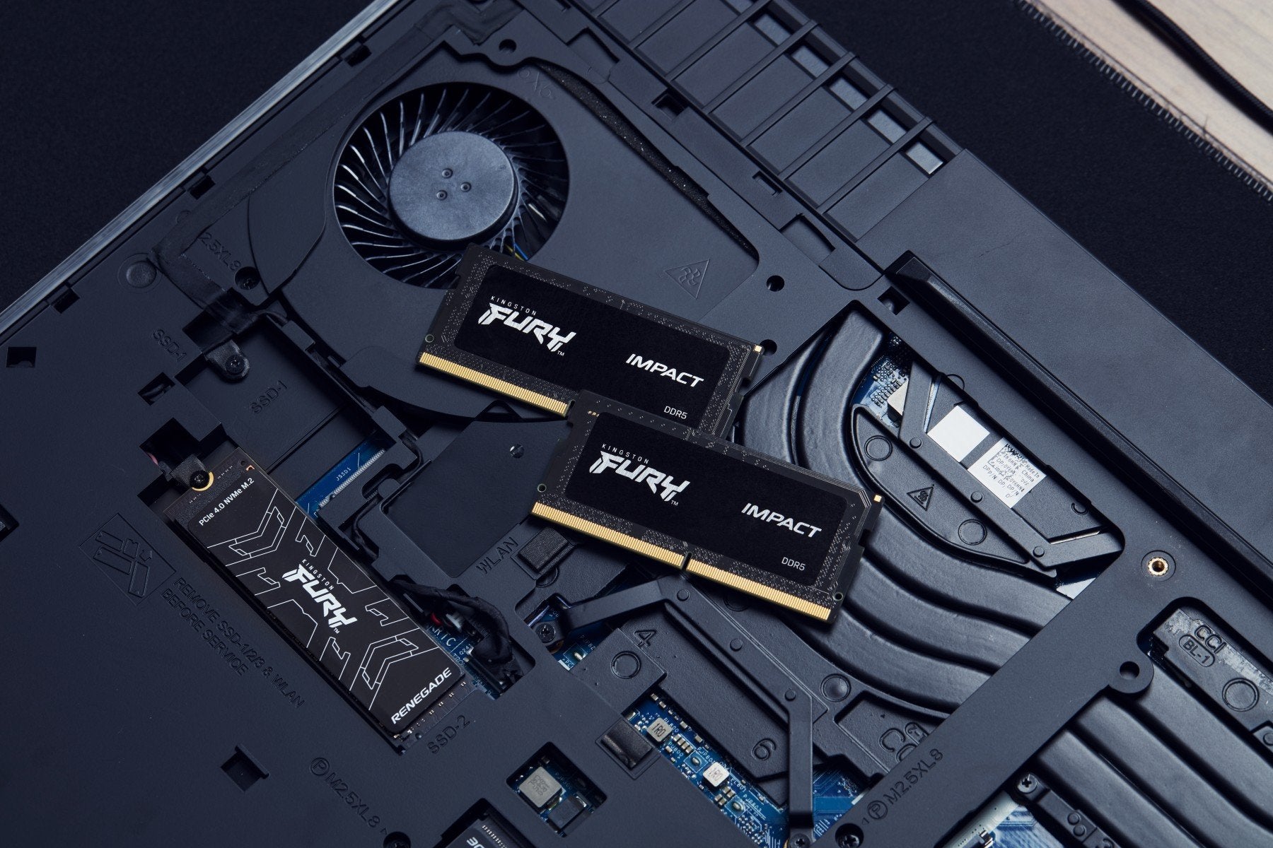 KINGSTON 32Go 5600MT/s DDR5 CL40 SODIMM FURY Impact PnP