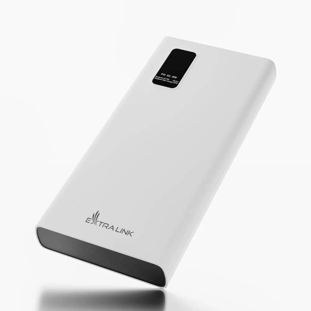 Extralink EPB-067W banque d'alimentation électrique Lithium Polymere (LiPo) 10000 mAh Blanc