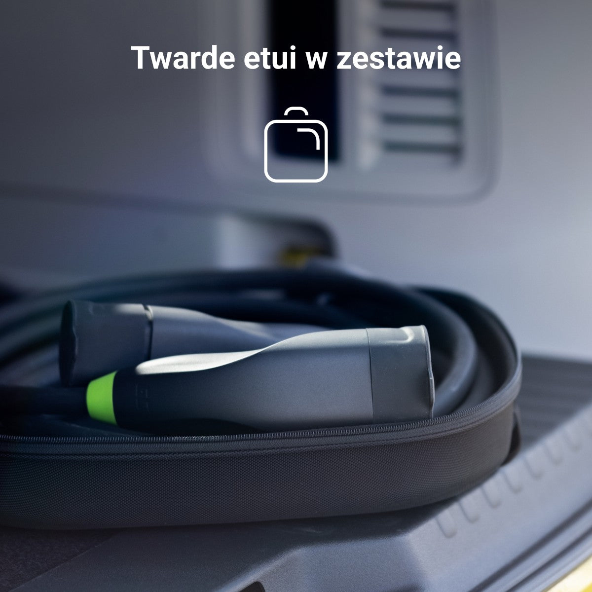Green Cell EVKABGC03 Snap Câble EV Type 2 11kW 5m 16A pour recharge Tesla Model Y 3 S X, Kia EV6, VW ID.4, ID.5, BMW i4, iX, Ford Mach-E