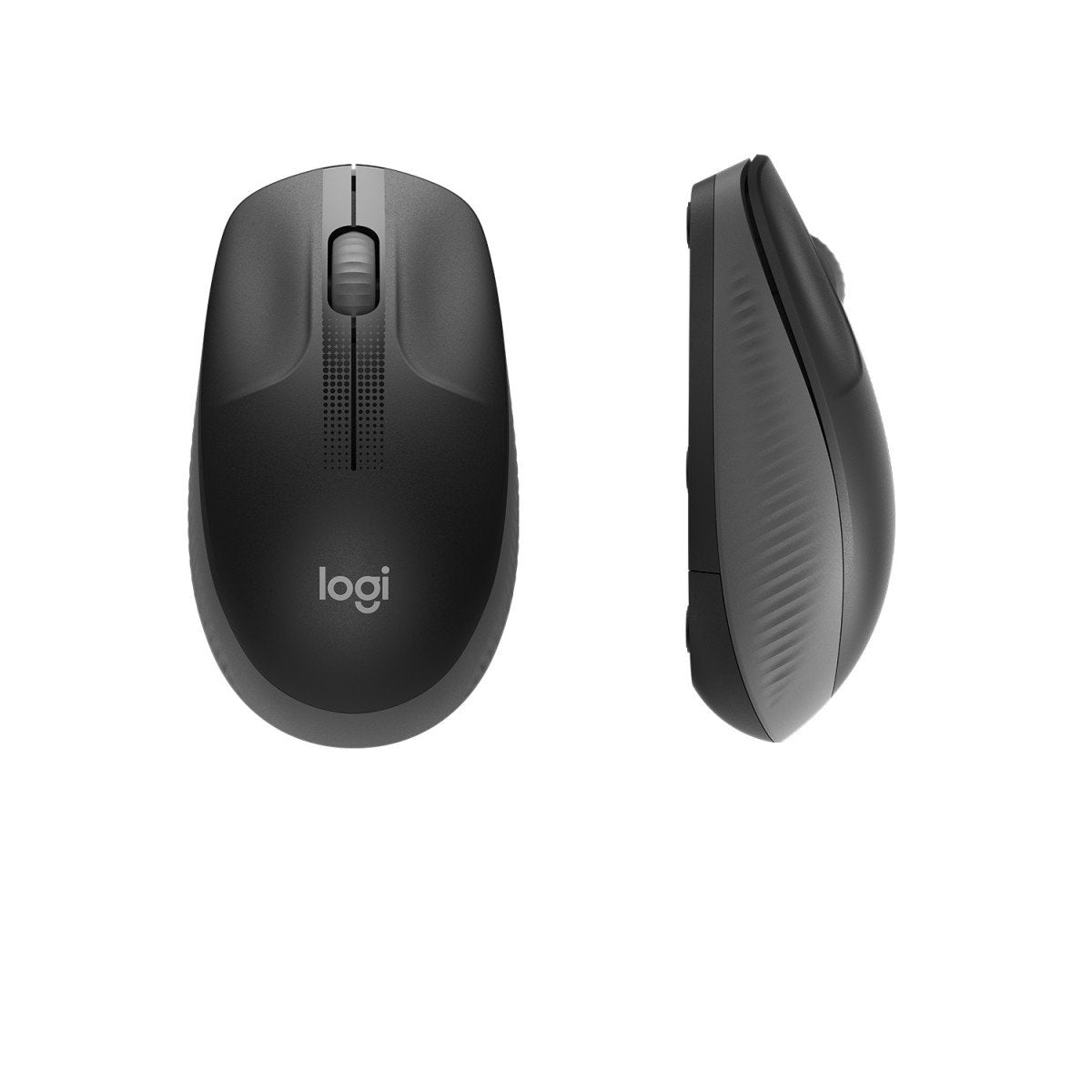 LOGITECH M190 Mouse optical 3 buttons wireless USB wireless receiver charcoal