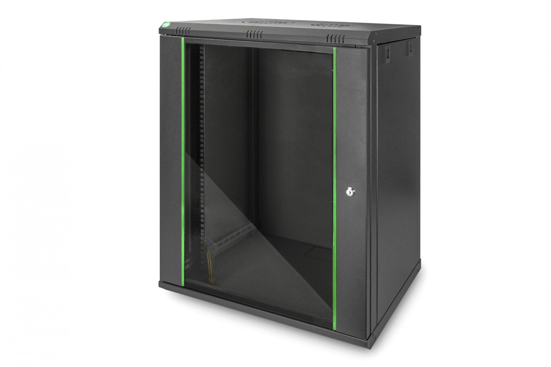 Digitus DN-19 16-U-EC-SW étagere 16U Rack monté sur le mur Noir