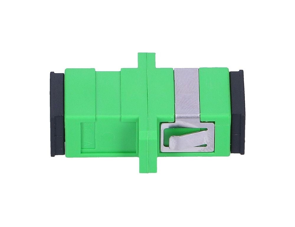Extralink ADAPTER SC/APC SM SIMPLEX GREEN - Adapter adaptateur de fibres optiques SC/APC 1 piece(s)