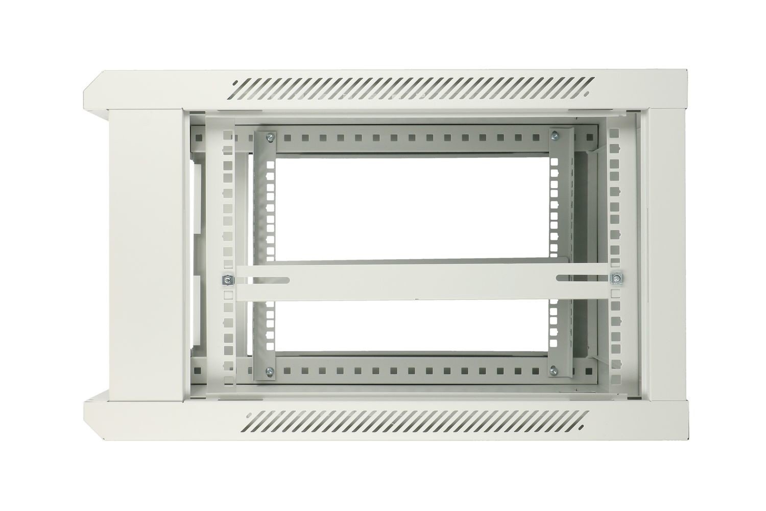 "Extralink szafa wisz 19\"" 6U 450mm szara d. blaszane Rack monté sur le mur Gris"