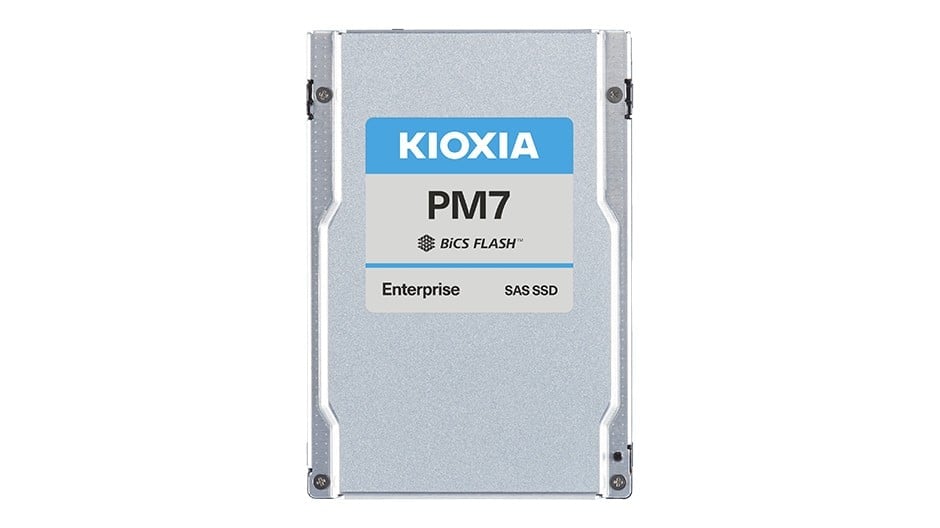 Kioxia SSD PM7-R 3.84TB 2.5'' (15mm) SAS 24Gb/s Read Intensive DWPD 1 | KPM71RUG3T84