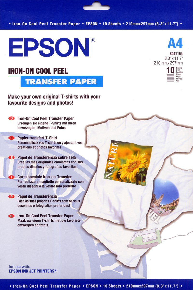 Paper/Iron-on-transfer A4 124gm2 10sh