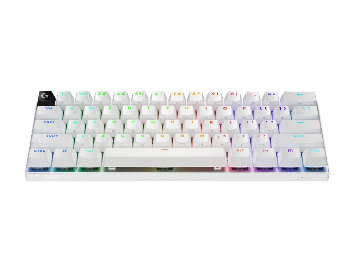 Clavier de jeu Logitech 920-011930 G Pro X 60 TKL Lightspeed Blanc