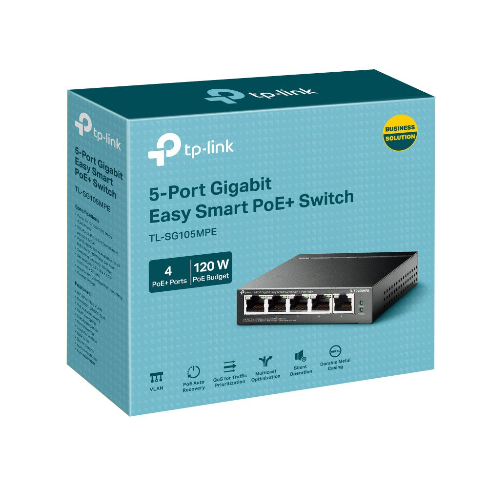 5-Port Gigabit Easy Smart Switch 4-Port