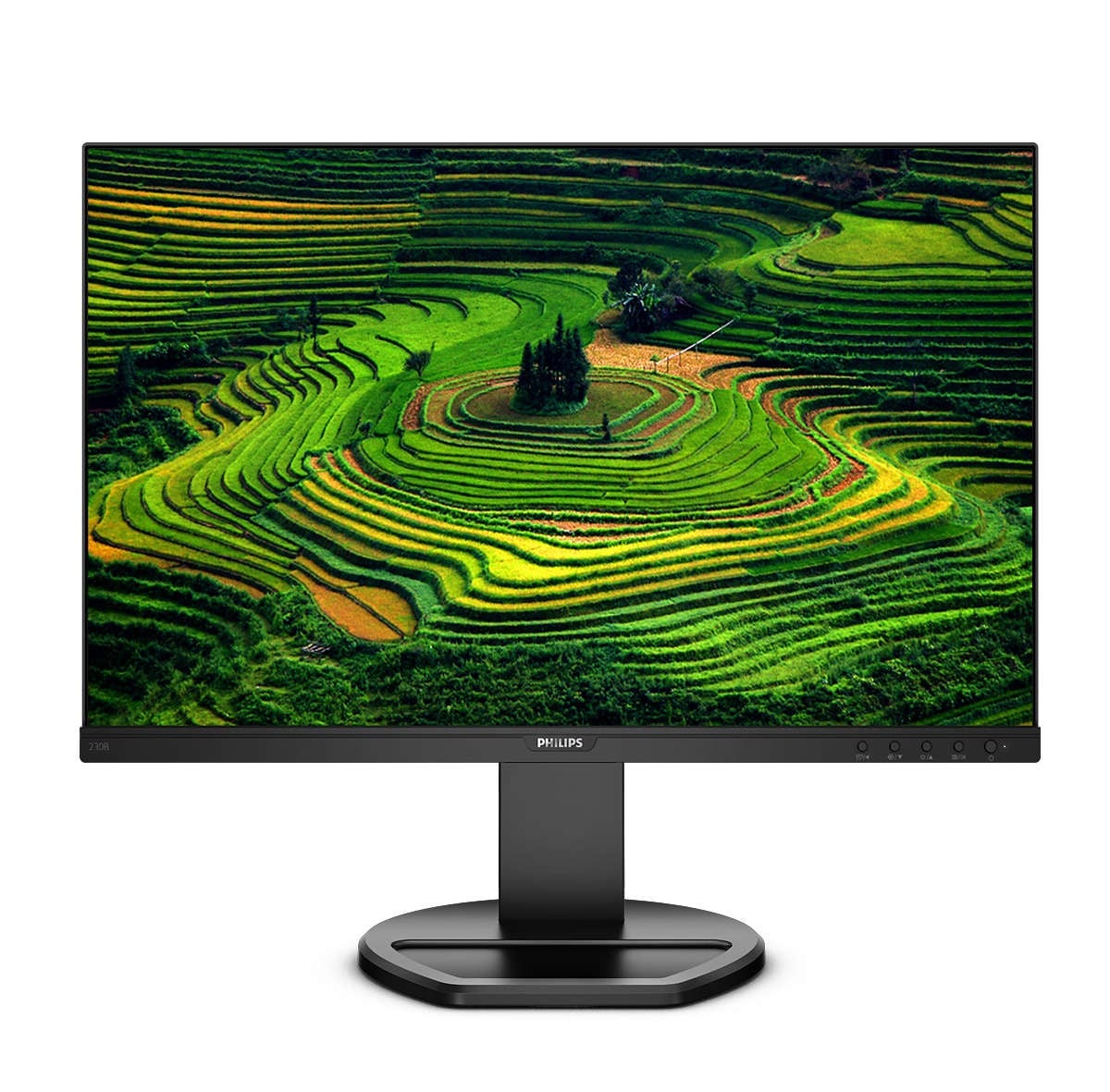 PHILIPS 230B8QJEB/00 22.5pcs LCD Monitor 16:10 IPS HDMI / DP HUB USB 3.0 PC audio-in Headphone out