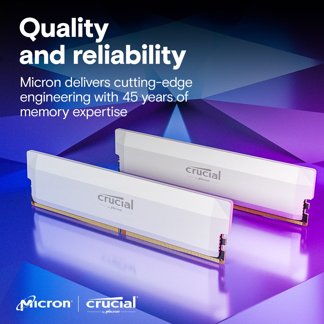 Crucial Pro OC 32GB Kit2X16 DDR5-6400 Wh