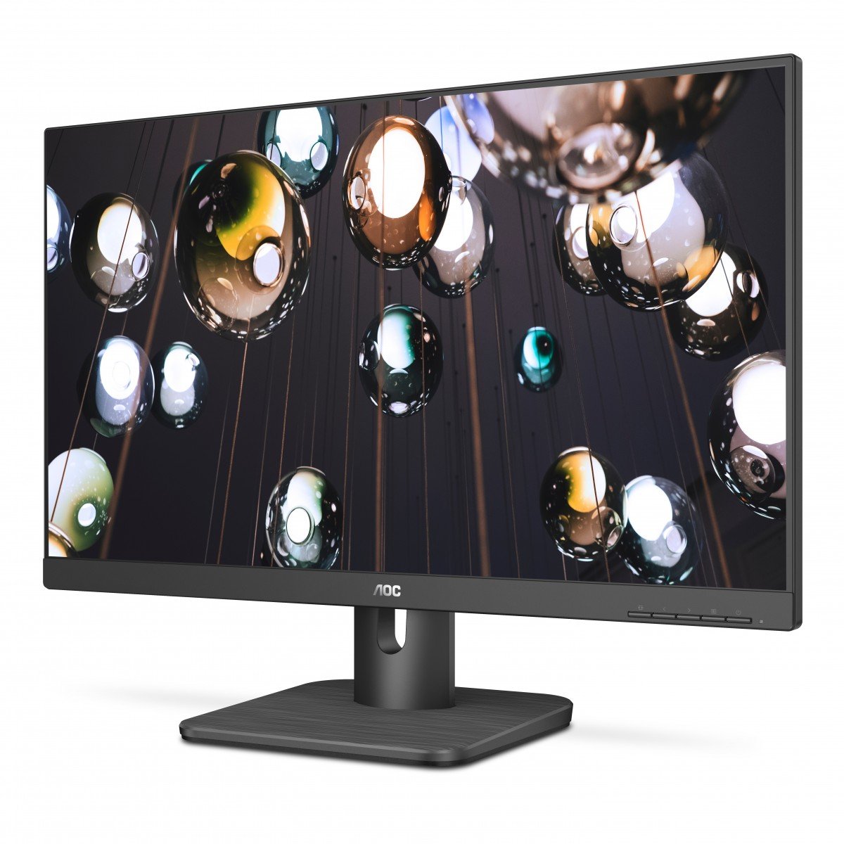 AOC 24E1Q 23.8p - 1920 x 1080 Full HD (1080p) 60 Hz - IPS - 250 cd/m2 - 1000:1 - 5 ms - HDMI, VG DisplayPort - haut-parleurs