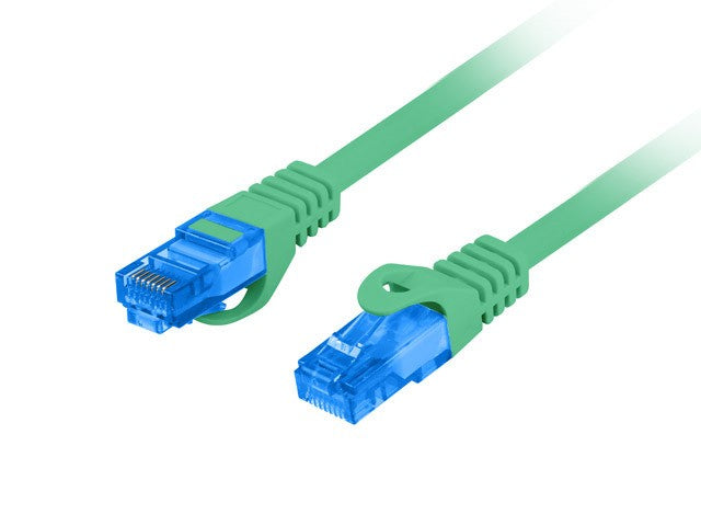 Lanberg PCF6A-10CC câble de réseau Vert 2 m Cat6a S/FTP (S-STP) Rond