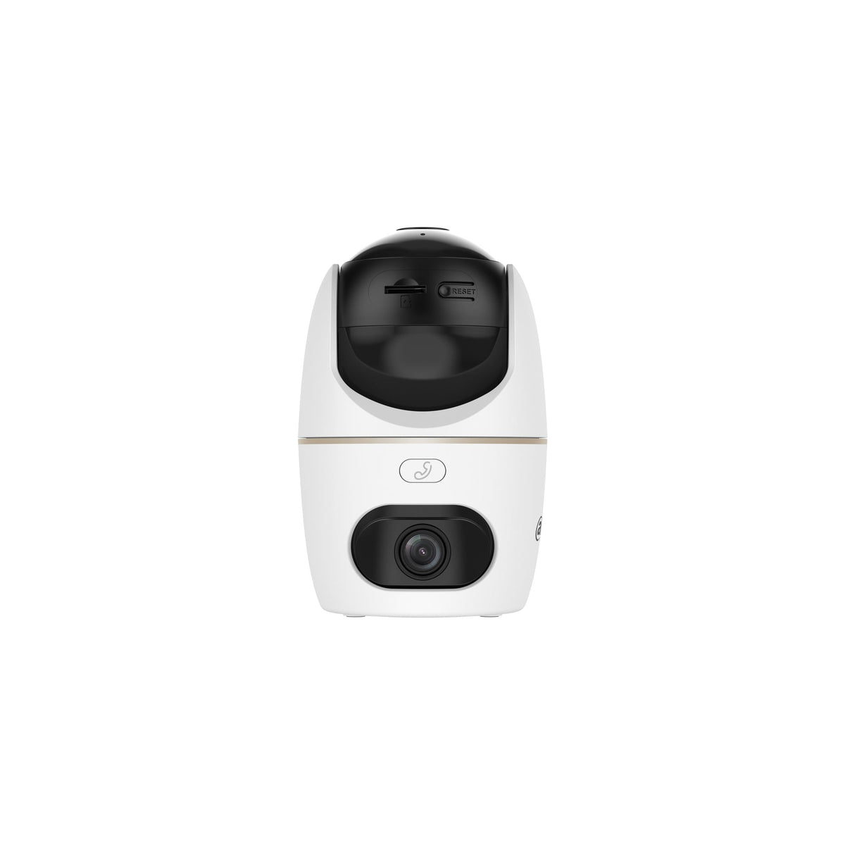 Dahua H5D-5F Caméra intérieure Wi-Fi 5+5MP, double objectif, panoramique et inclinaison