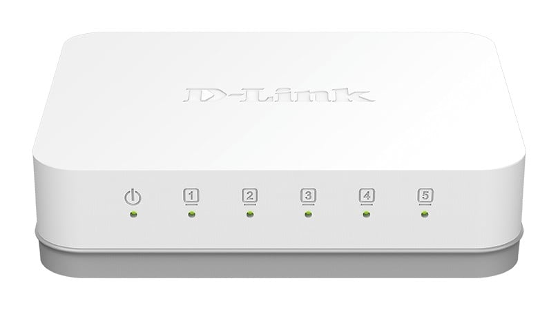 D-LINK Mini switch 5 ports Gigabit format de bureau
