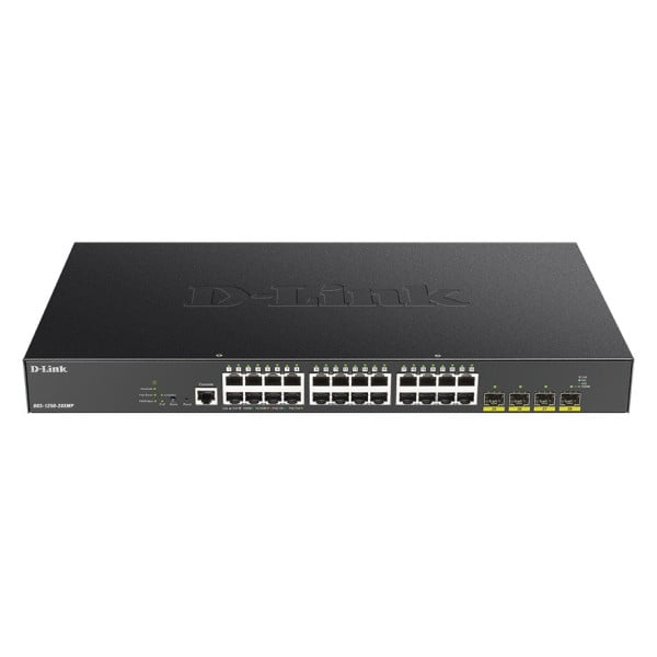 D-Link DGS-1250-28XMP/E Switch PoE 28-Port Smart Managed PoE+ 4x 10G