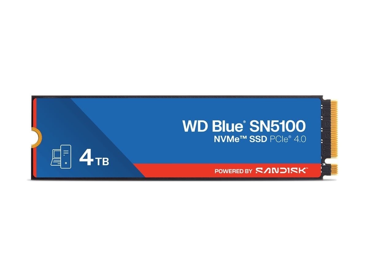 WD Blue SN5100 NVMe SSD 4To M.2