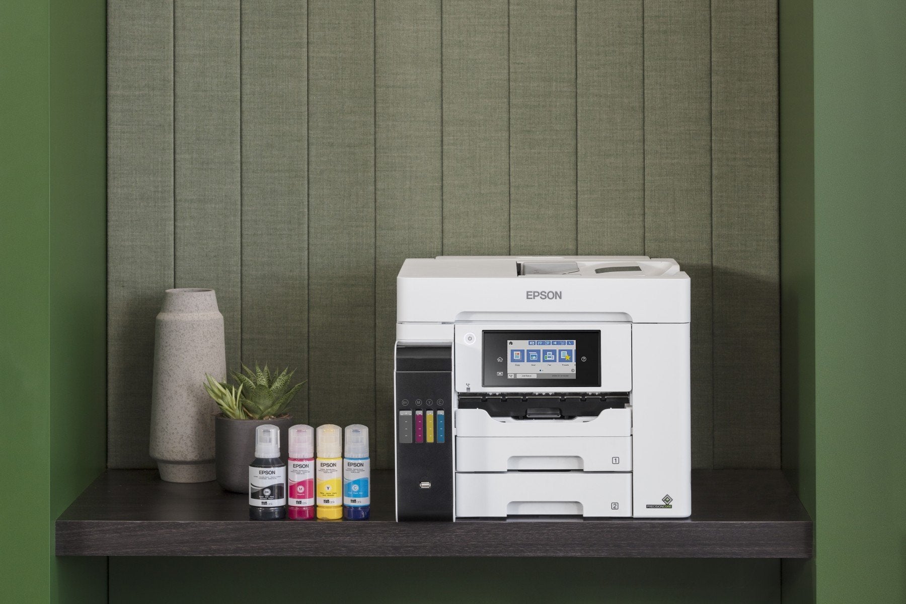 Epson EcoTank L6580 - appareil tout-en-un d'impression - impression, numérisation, copie, fax 4800 x 2400 DPI A4 25ppm Wi-Fi AirPrint