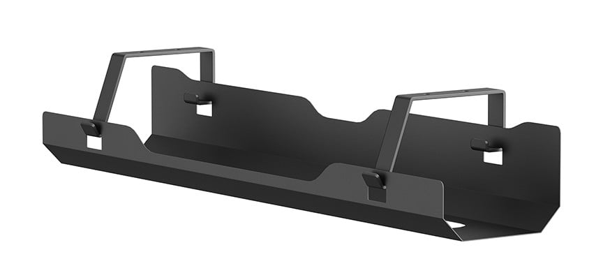 NEOMOUNTS Cable Management Tray max 5kg. screw mounted universal black