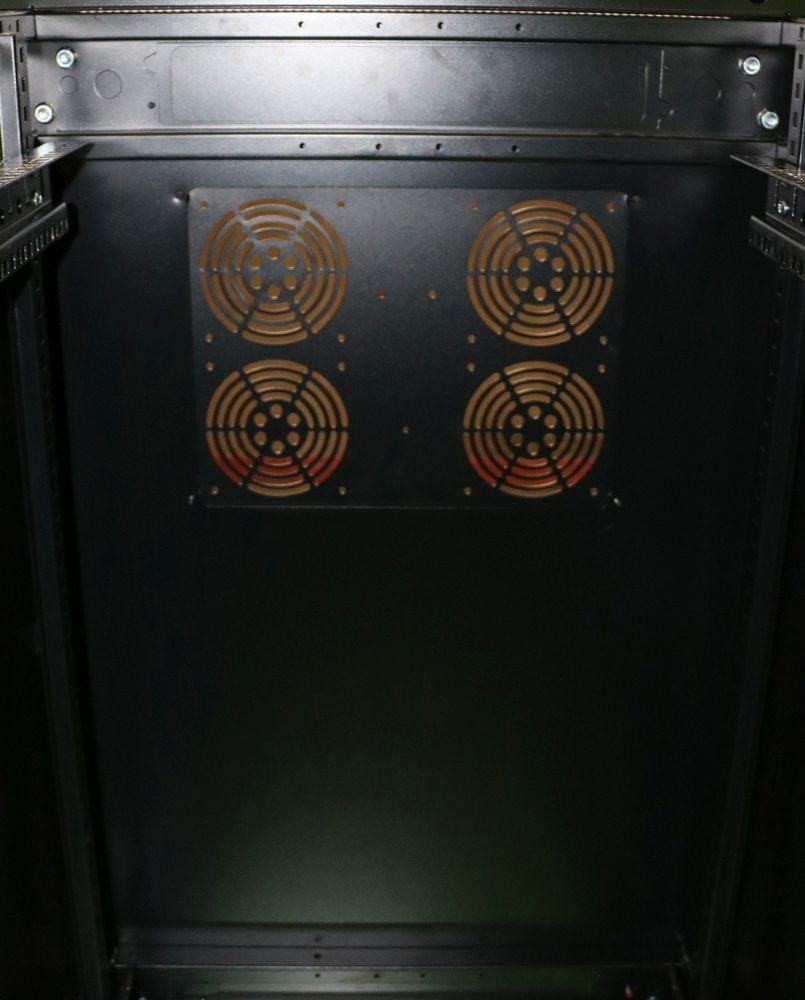 Extralink EX.11366 étagere 27U Rack autonome Noir