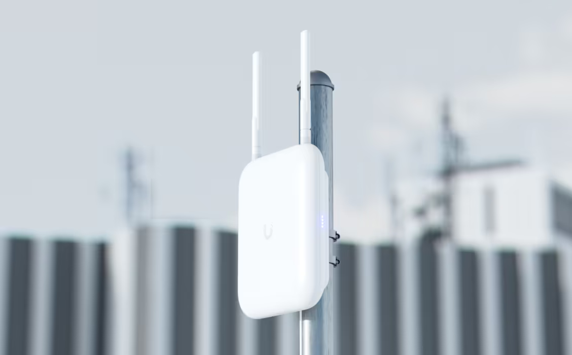 Indoor/outdoor WiFi 7 AP with integrated