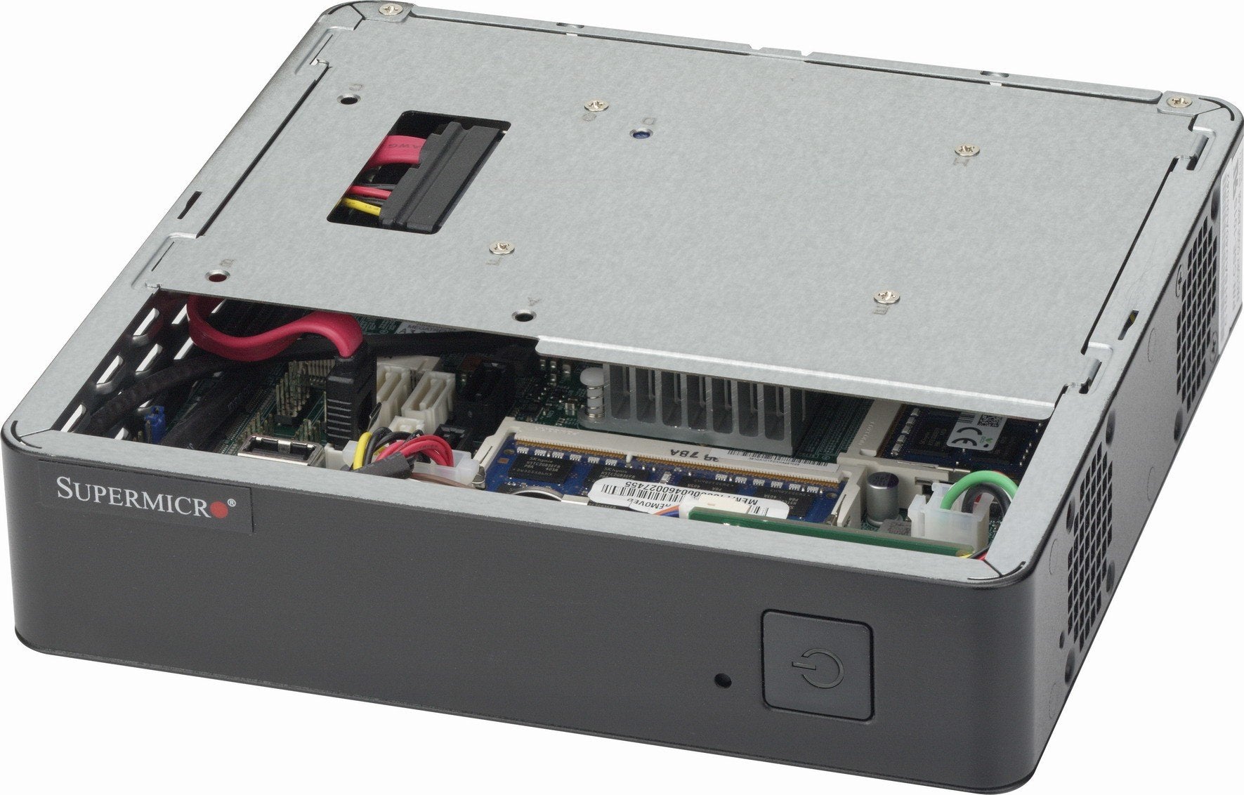 Supermicro CSE-101S unité centrale Support Noir