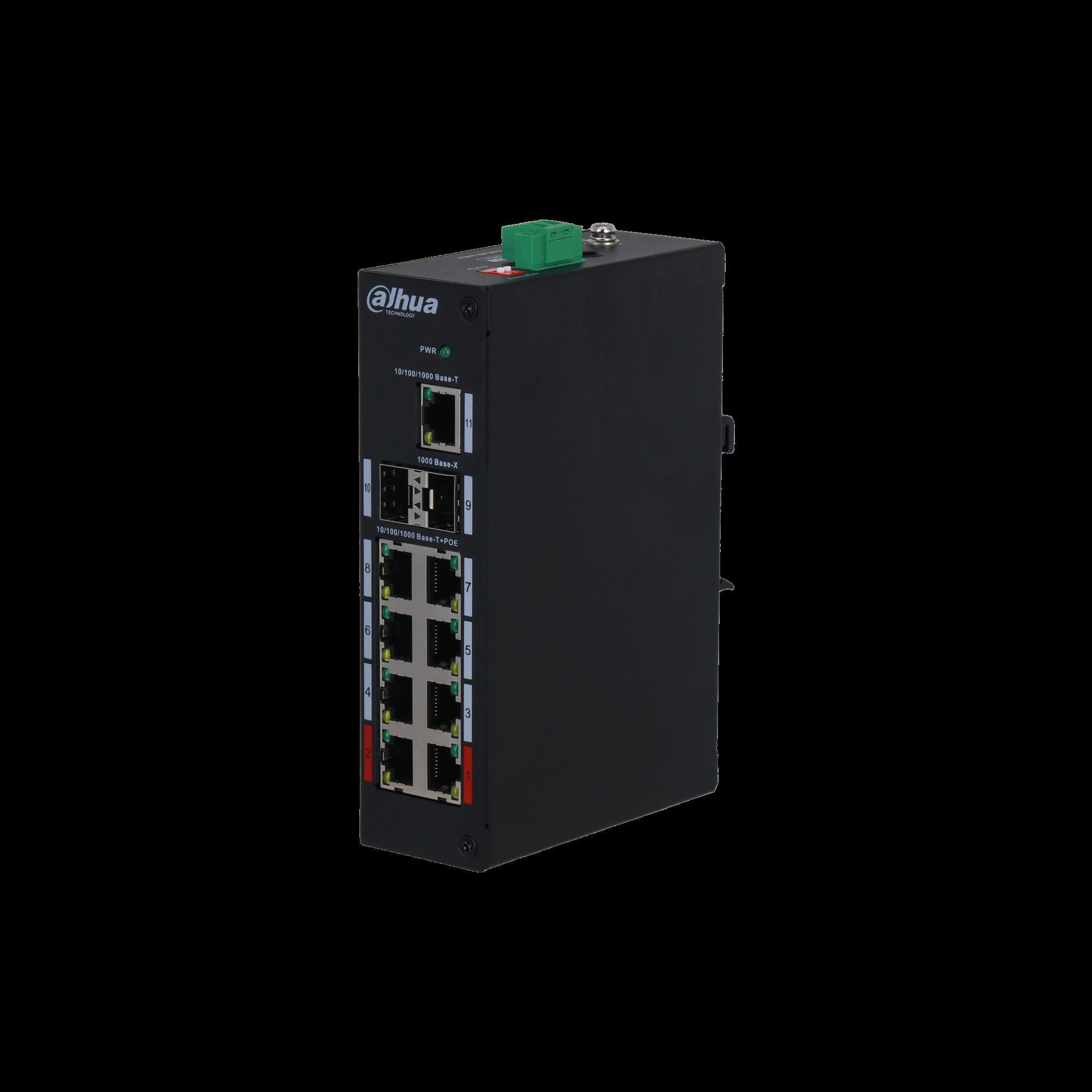 Dahua PFS3211-8GT-120-V2 Commutateur de bureau non géré 11 ports avec 8 ports PoE