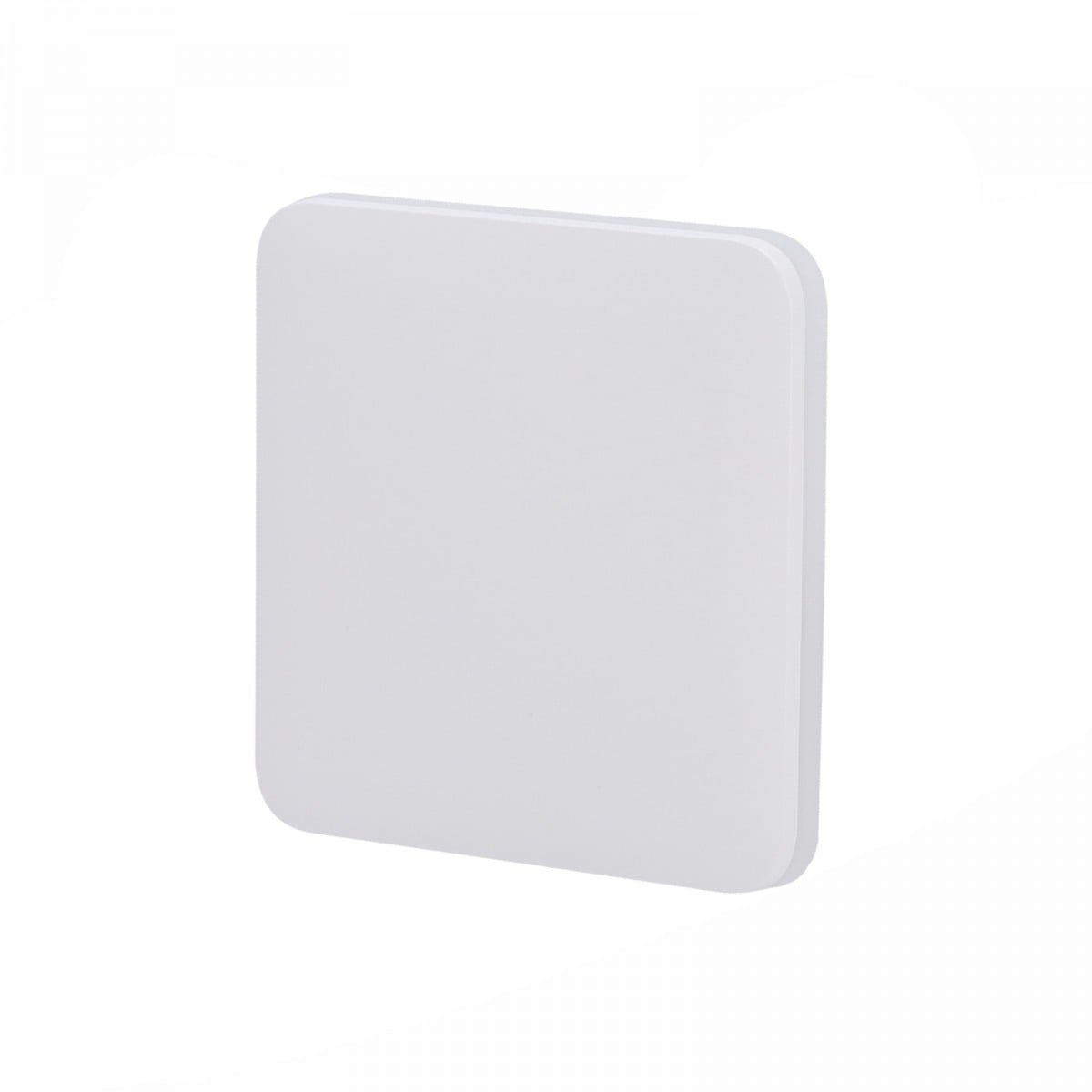 Ajax Systems 52146.144.WH SoloButton (1-gang/2-way) - bouton pour interrupteur a un pôle ou a deux voies - blanc