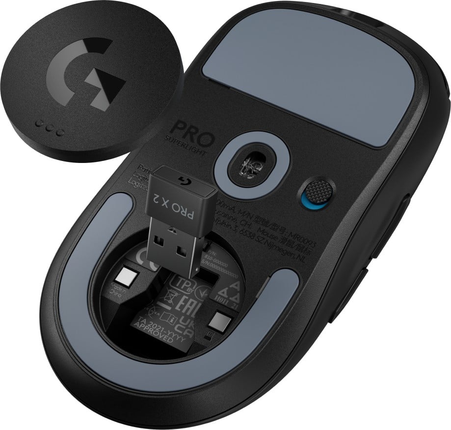 LOGITECH G PRO X SUPERLIGHT 2 LIGHTSPEED Gaming Mouse - BLACK - 2.4GHZ - N/A - EER2-933 - 933