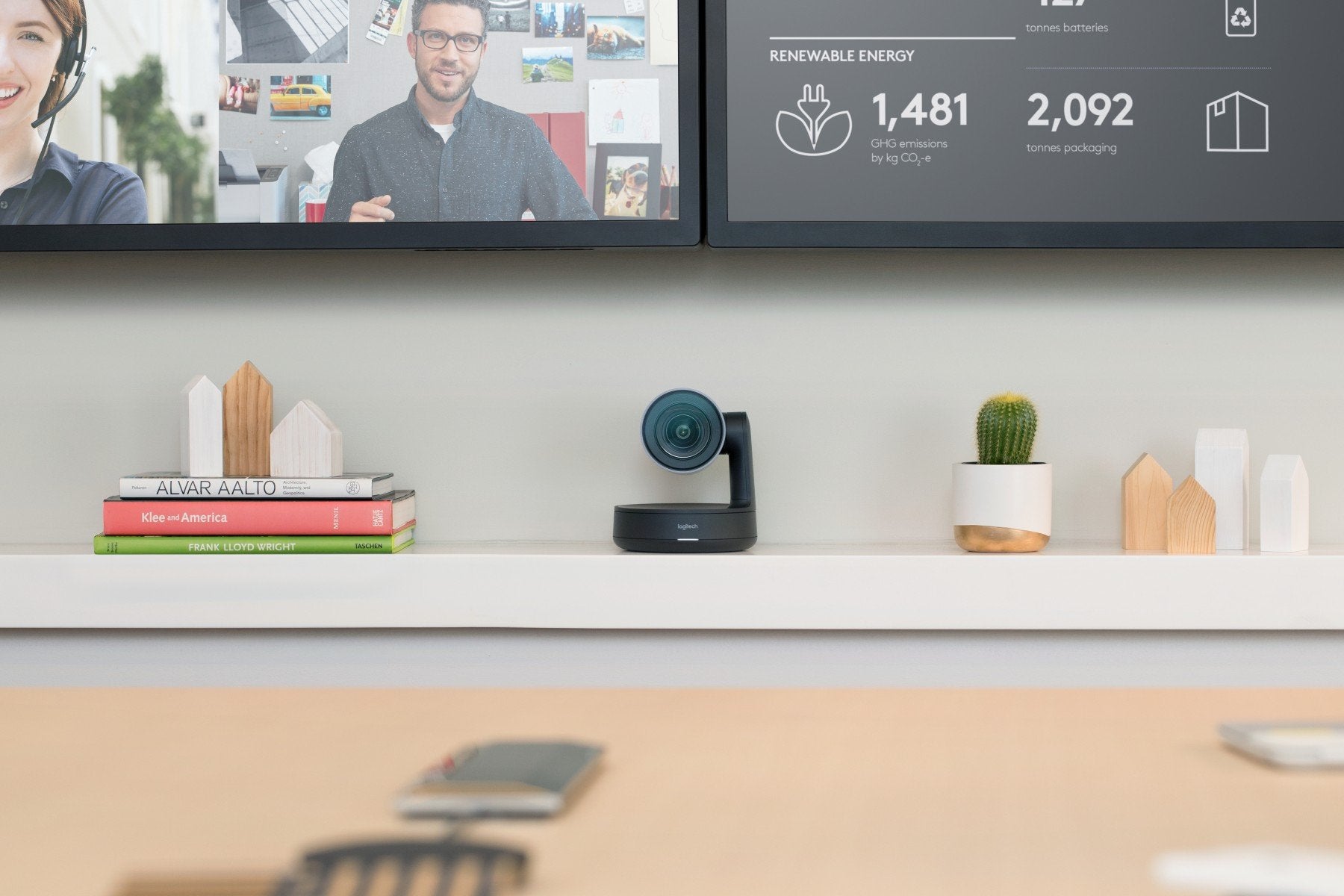 LOGITECH Rally Conference camera PTZ colour 3840 x 2160 motorized USB 3.0