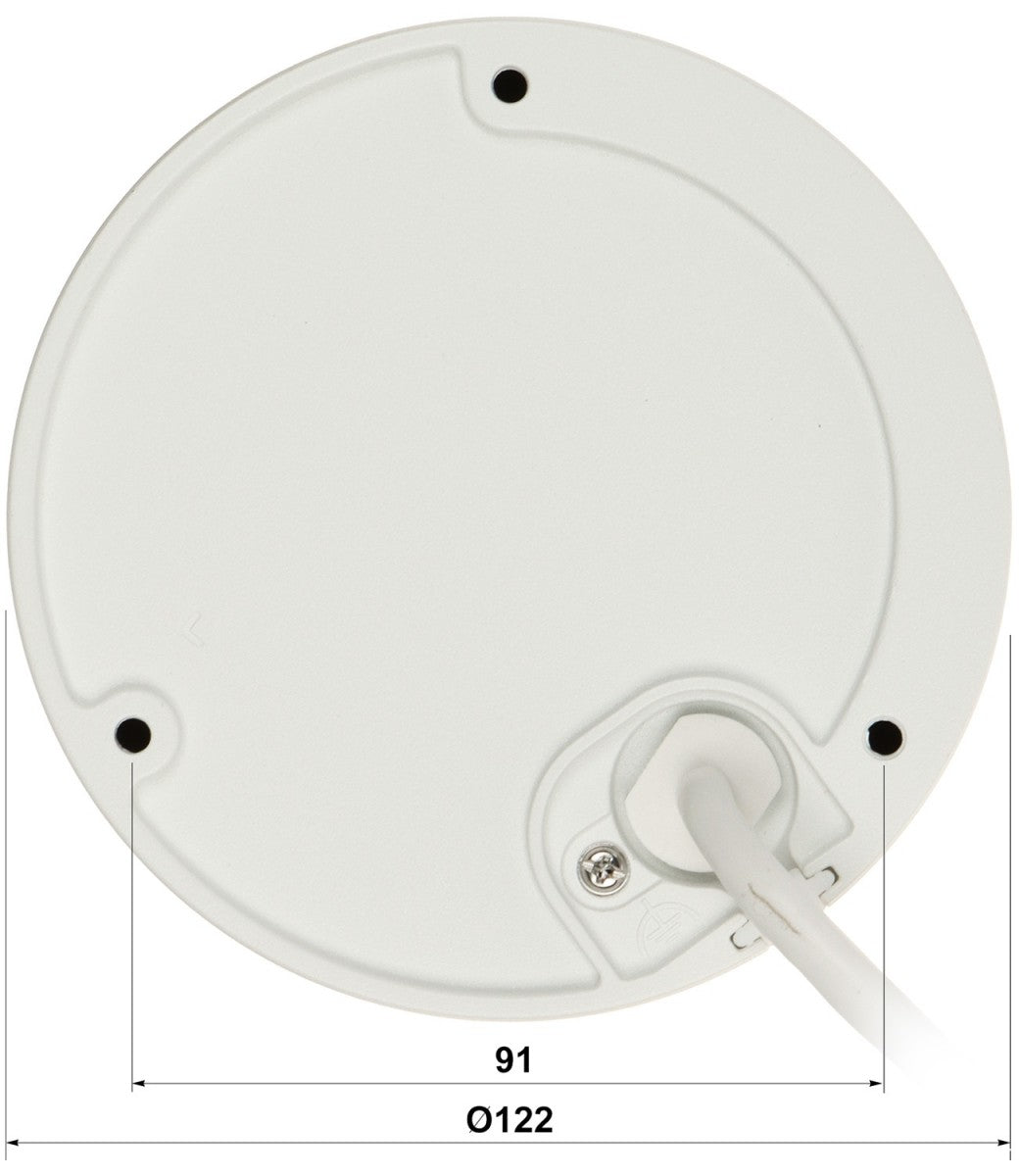 Hikvision DS-2CD2146G2H-ISU(2.8mm)(eF) Caméra réseau dôme fixe 4 MP alimentée par Darkfighter