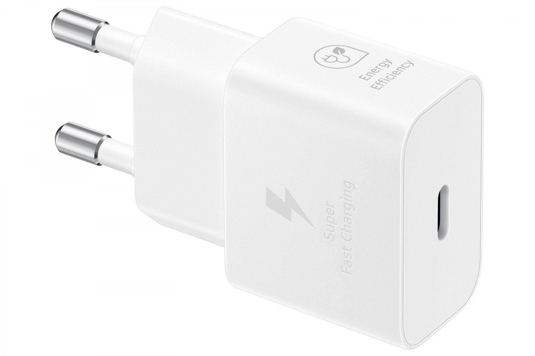 SAMSUNG fast charger USB-C 25W with data cable white
