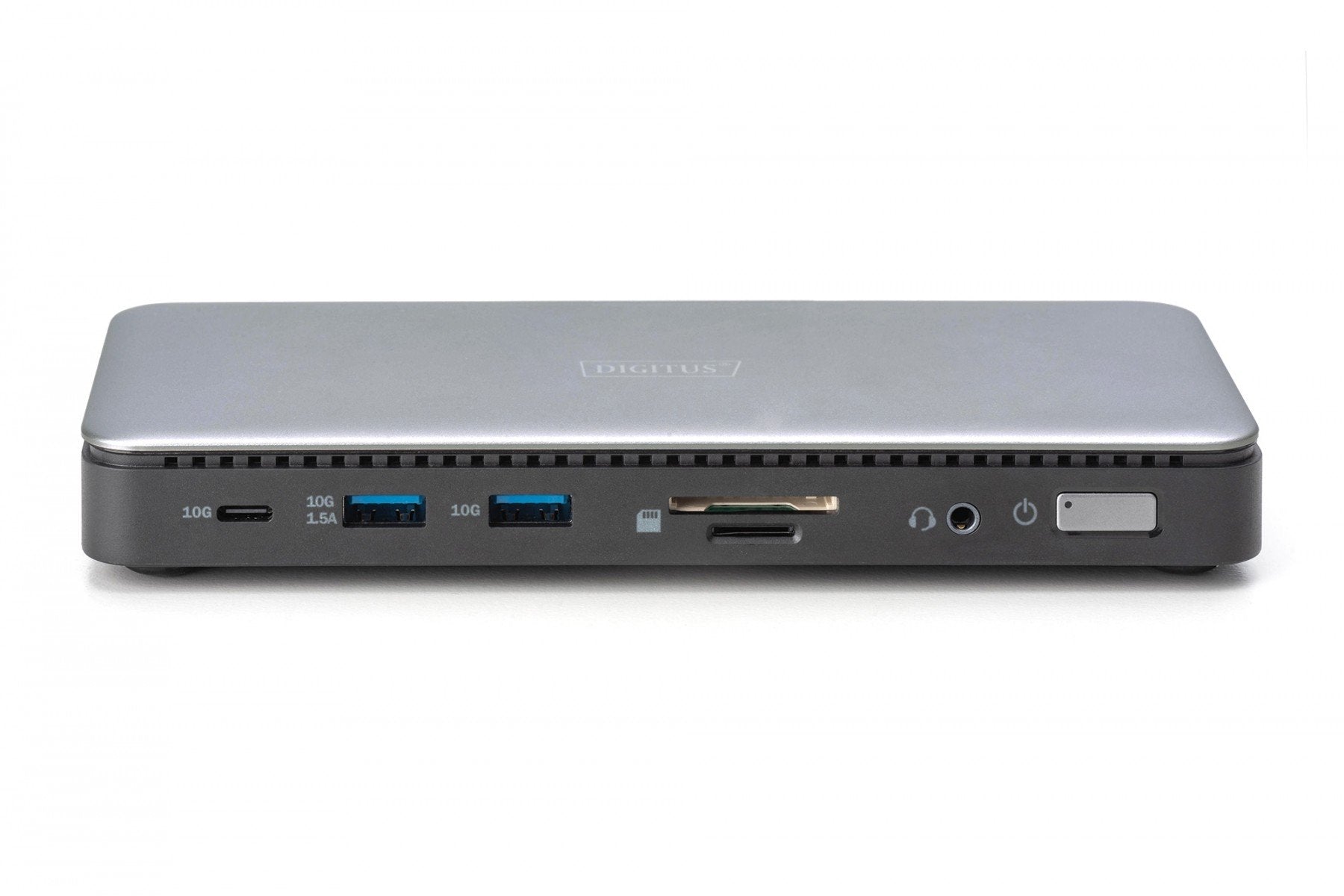 Station d'accueil USB-C 11 ports, max. 4K/60Hz avec HDR, HDMI, DP, max. 3 moniteurs (MST), USB-C 3.2 Gen 2, Ethernet Gigabit, SD/Micro SD, Audio, DC 150W